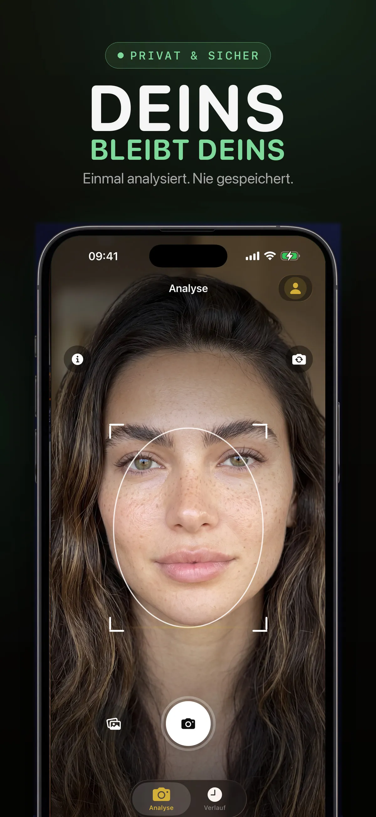 FaceForm-Illustration zu Datenschutz und Informationen über Fotos
